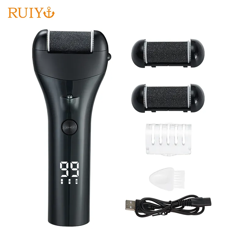 Nieuw Product 3 Niveau Aanpassing Elektrische Voetvijl Voetverzorging Voet Dode Ruwe Huid Callus Remover