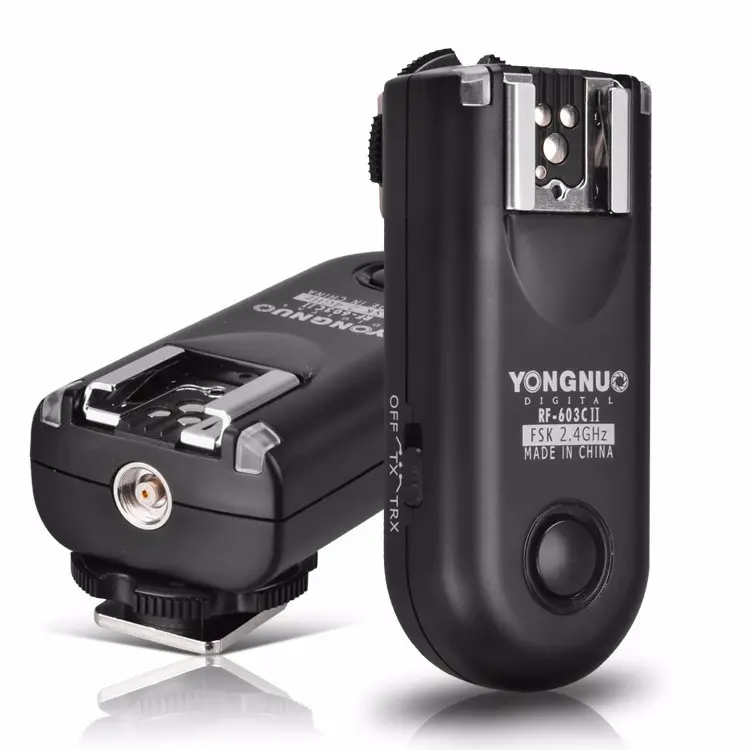 Yongnuo RF-603C RF603C II C1 Radio Wireless Remote Flash Trigger for Canon 1100D 1000D 700D 650D 600D 550D 500D 450D 400D