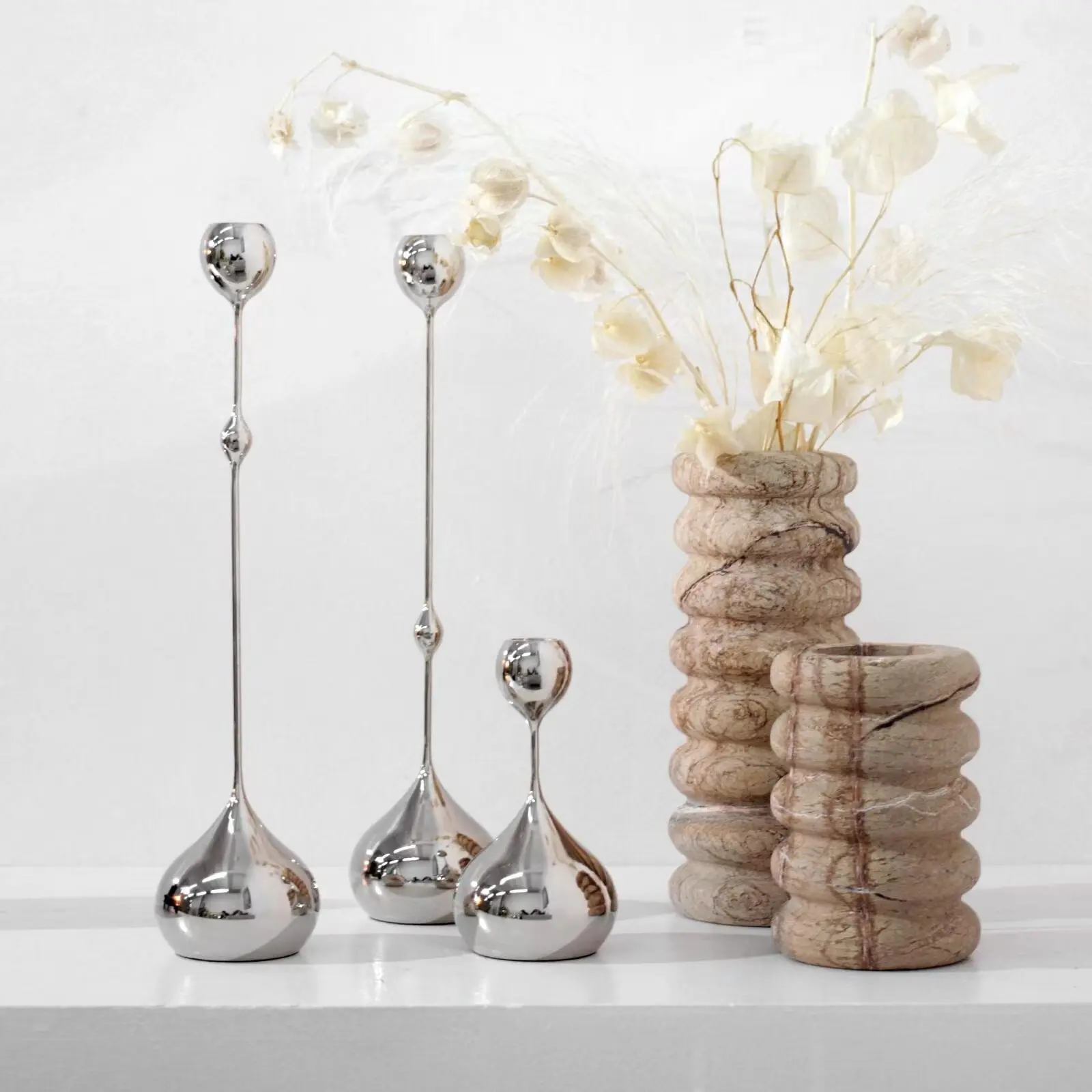 शादी के सजावटी मोमबत्ती धारक यूरोपीय शैली धातु मोमबत्ती धारक कैंडलस्टिक धारक कैंडलस्टिक धारक सजावट घर सामान शिल्प