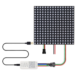 2 шт. WS2812B 8X8 8x32 16x16 Пиксельная панель гибкий матричный экран WS2812 IC RGB 5050 SMD светодиодный модуль индивидуально адресуемый DC5V
