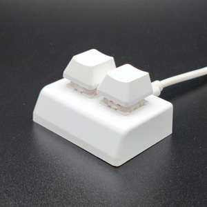 Teclado USB de 2 teclas Copiar Pegar Contraseña Combinación de varias teclas Teclas de acceso directo personalizadas Teclado mecánico - Product Image 1