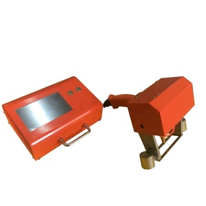 Auto Vin Nummer Punkts trahl daten Matrix 2d Code Gravur werkzeug auf tragbarer pneumatischer Stahl markierung maschine - Product Image 1