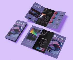 Tùy chỉnh cao cấp in ấn cá nhân kinh doanh Poster Flyer menu quảng cáo tờ rơi A4 A5 Brochure dịch vụ in ấn cho doanh nghiệp - Product Image 2