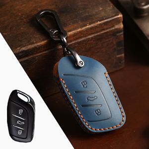 Bu 2021 MG ZS anahtar kapağı için uygundur üçüncü nesil MG 6pro Pilot HS ve hakiki deri MG araba anahtarı kapağı - Product Image 5