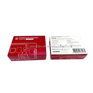 Ahududu Pi 4B 2GB orijinal yeni geliştirme kurulu mini bilgisayar çift bant WIFI başlangıç kiti İngiltere'de yapılan ahududu Pi 4 Model B 2G
