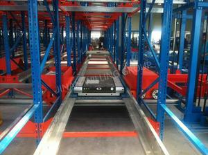 Multi-funzione di magazzino automatico sistema di Racking efficace Radio Shuttle Rack con Pallet Runner per la vendita - Product Image 3
