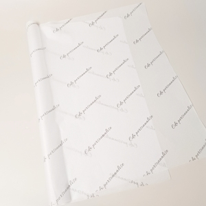 定制白色包装纸薄纸包装礼品包装圣诞包装纸礼品包装 - Product Image 1