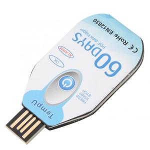 Registrador de datos de temperatura y humedad de 60 días Informe PDF de un solo uso Puerto USB Registrador de temperatura y humedad de 10000 puntos - Product Image 6