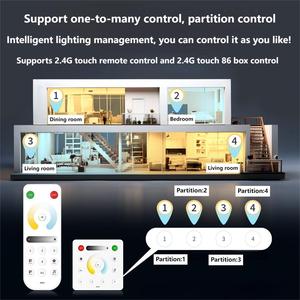 Controlador LED CCI SPI WiFi Alexa Voice Google Home CCT Dimmer LED Blue tooth Light Strip Controller SP532E SP537E - Product Image 5