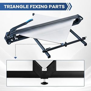 Tile <strong>Cutter</strong> 48 Inch, Manual Tile <strong>Cutter</strong>,Tile Cutting Machine Laser Hand Tool for Precision Cutting Porcelain Ceramic Floor Tiles - Product Image 3
