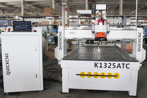 Enrutador básico económico ATC Cnc, enrutador de maquinaria de carpintería con revista de herramientas lineales - Product Image 2