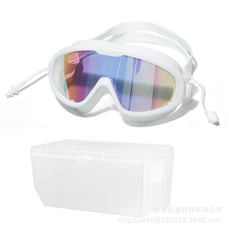 White colorful box packaging