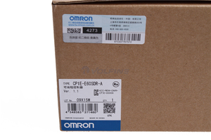 CP1E CPU <strong>Units</strong> CP1E-E60SDR-A 100-240VAC SUPPLY, 36X24 VDC <strong>INPUT</strong>, 24X RELAY <strong>OUTPUTS</strong> - Product Image 3