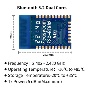 Programmier bare kleinste Daten übertragung-empfangen serielle Dual-Mode-BLE & Classic hc-05 Bluetooth-Modul - Product Image 3