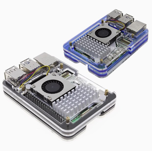 <strong>Raspberry</strong> <strong>Pi</strong> 5 Official Cooling <strong>Case</strong> - 5-Layer Transparent Acrylic Shell - Product Image 5