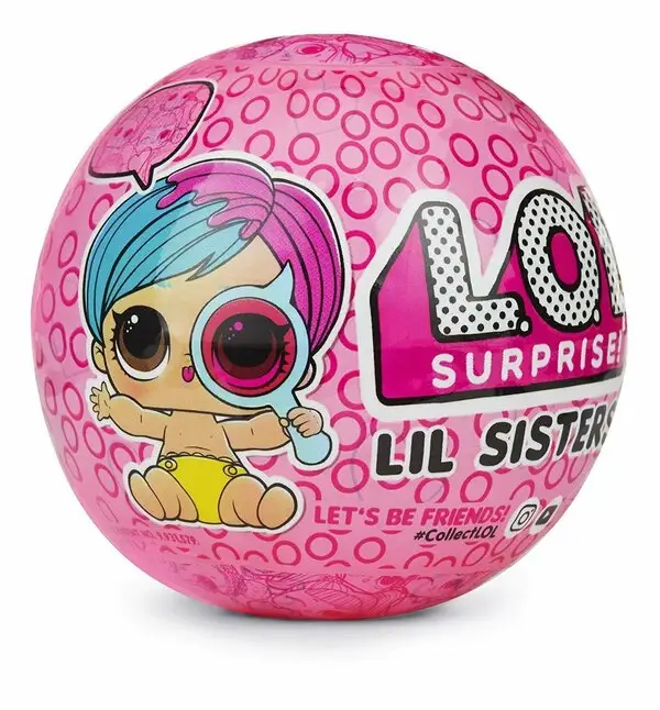 Vente en gros stock bling box jouet original Lol poupée jouet Surprise lol Lil Sisters série 1 et 5 poupée