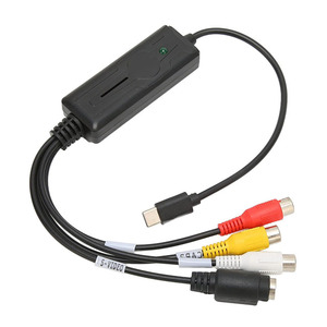 Convertidor RCA AV a USB C Adaptador de tarjeta de Captura de Video 1 canal AV NTSC PAL - Product Image 2