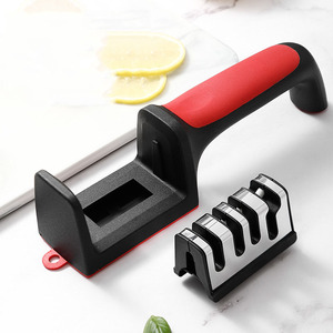 Bán Buôn Tùy Chỉnh Nhà Bếp Dao Mài Trọng Lượng Nhẹ Nhanh Không-Trượt Hướng Dẫn Sử Dụng Công Cụ Mài Nhà Bếp Mài - Product Image 4