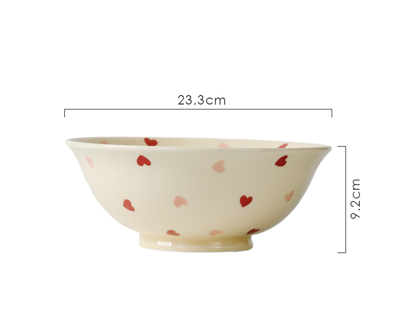 Bol de soupe de 9 pouces