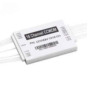 CCWDM 8-<strong>Channel</strong> Compact CWDM Mux/Demux Module Single Fiber LC/UPC Mini Box with SC FC Connectors for 3G 4G 5G Networks - Product Image 2