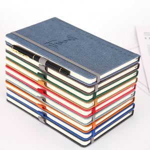 Custom A5 Leather <strong>Notebook</strong> <strong>With</strong> <strong>Elastic</strong> Band 2023 Leather Diary Paper <strong>Notebook</strong> Personalized <strong>Notebook</strong>/ - Product Image 1