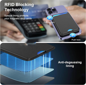 查找我的位置跟踪查找钱包iPhone手机支架磁性安全磁卡盒 - Product Image 4
