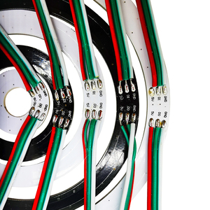 DC5V WS2812B Sk6812วงแหวน LED 5050พิกเซล RGB แบบสมาร์ทสามารถระบุที่อยู่ได้พร้อมโมดูลวงกลมสีดำขาวนำแสง - Product Image 5