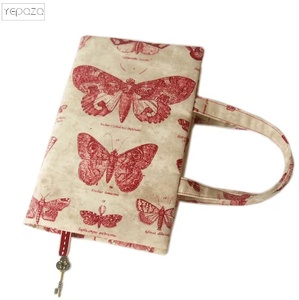 <strong>Book</strong> Bag Tutorial and PDF <strong>Pattern</strong> <strong>Book</strong> Cover Make for Any Size of <strong>Book</strong> - Product Image 4