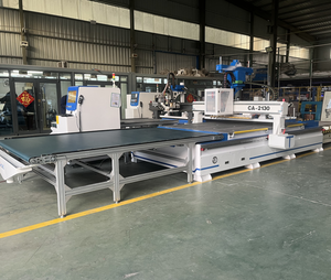 CA-1325 ATC CNC Router Wood Furniture Kitchen Cabinet Making Cnc Nesting Machine with <strong>Loading</strong> <strong>and</strong> <strong>Unloading</strong> <strong>Platform</strong>