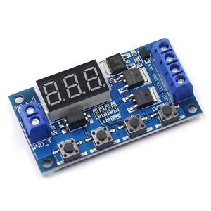 Timer <strong>Delay</strong> Switch Circuit Board DC 12V 24V Dual MOS LED Digital Time <strong>Delay</strong> Relay Trigger Cycle Timing Control Module DIY - Product Image 3