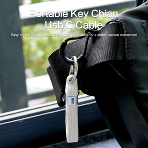 13CM <strong>USB</strong> 4 Cable Key Chain 5inch for Thunderbolt 4 Short <strong>USB</strong> C Cable with 240W PD Fast Charging 40Gbps Data Transfer 8K60Hz - Product Image 5