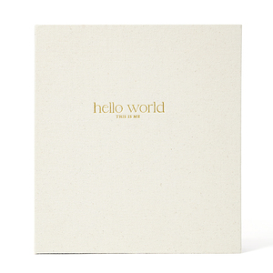 Multiple Color Simple Kraft Paper Notebook Baby Journal Planner <strong>Book</strong> Hello <strong>World</strong> Baby Memory <strong>Book</strong> for Babies Keepsake Gift - Product Image 2