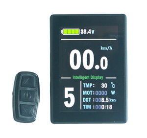 Kt LCD8s ekran Sm veya su geçirmez konnektör 24V 36V 48V elektrikli bisiklet ekran Kt denetleyici - Product Image 6