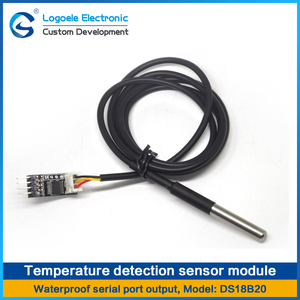 Transductor de temperatura térmica, sensor de temperatura, señal de serie Digital, salida TTL, ntc, air ds18b20