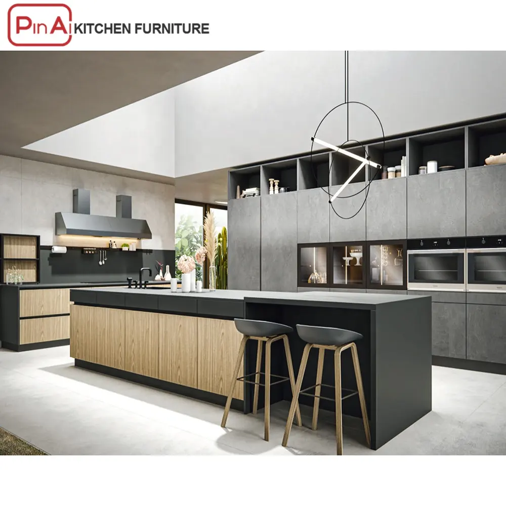 PINAI lüks modüler modern tasarım mutfak dolabı