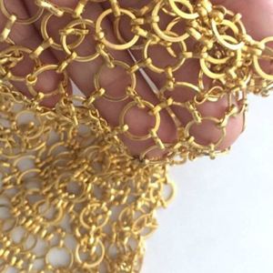 Trang trí chuỗi Rèm chainmail Rèm trang trí vòng kim loại lưới rèm cửa - Product Image 5
