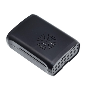 Para Raspberry Pi Case Fundas Funda protectora ABS Shell Cover con Mini ventilador de refrigeración Disipador de calor para Raspberry Pi 2 Modelo B Plus + - Product Image 5