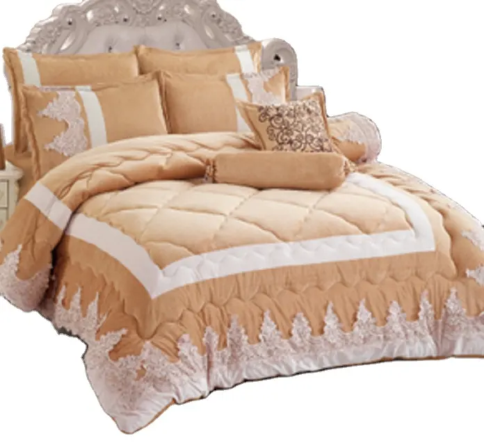Комплект постельного белья из 3/4 предметов, комплект с пододеяльником и большим одеялом, комплекты постельного белья, Королевский размер, Роскошный домашний текстиль