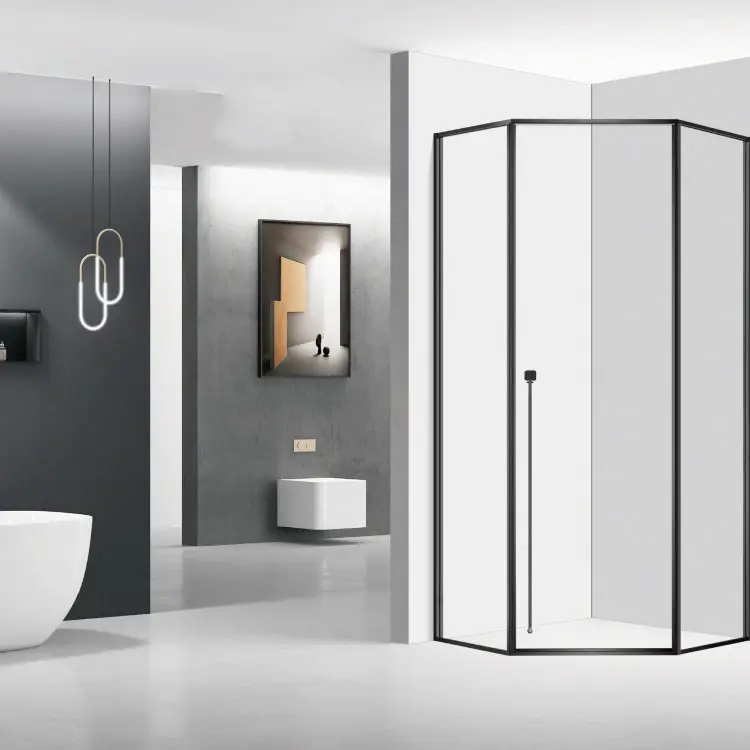 Rv Shower kamar mandi dan Toilet Dividerquadrant Shower kabin kamar penutup cubile pribadi Steam Shower Saun