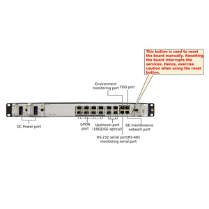 SmartAX MA5801-GP08 MA5801-GP08-H3 H2 AC DC ONU PON ONT <strong>Network</strong> Optical line Terminal OLT MA5801 GP08 - Product Image 4