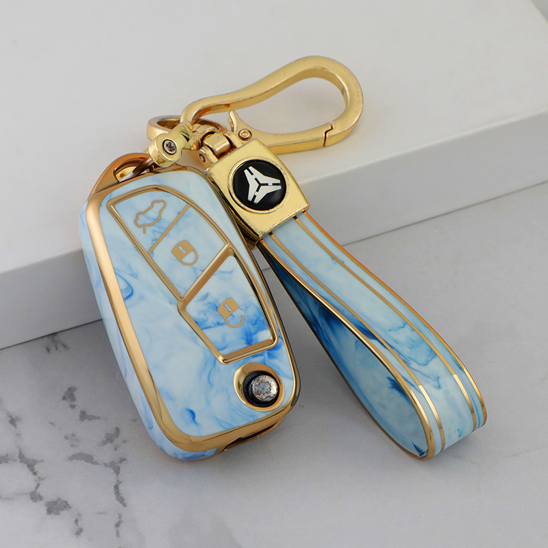 Blue+Key Chain