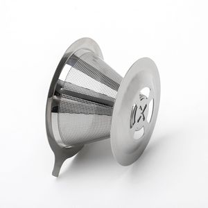 ชุดช้อนกรองกาแฟตาข่ายสองชั้นทำจากสเตนเลส304เป็นมิตรต่อสิ่งแวดล้อมออกแบบโลโก้ได้ตามต้องการ - Product Image 5