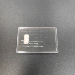<strong>Transparent</strong> 85x54mm Identity Credit <strong>VIP</strong> <strong>Cards</strong> Plastic Acrylic <strong>Card</strong> case - Product Image 6