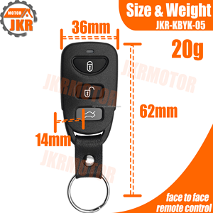 Advanced Car Style Schlüssel bund Fernbedienungen 433MHz Vier-Tasten-Signal ver vielfältiger HF-Sender Funktionale Vier-Tasten-Fernbedienung - Product Image 5