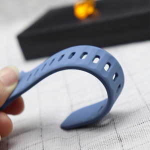 Özel Logo yedek bilek Watchband silikon akıllı Appl saat kayışı Band apple izle 9 8 7 6 5 4 ters toka bant - Product Image 4
