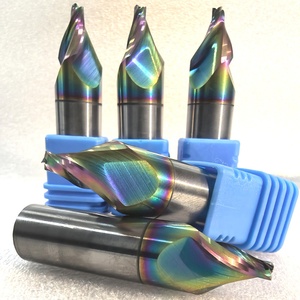 Nhà Máy bán hàng trực tiếp 5 Flutes kết thúc vuông <span class=keywords><strong>Mills</strong></span> phay Cutter - Product Image 6