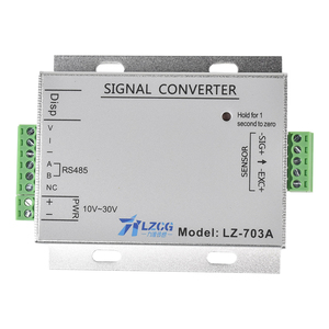 Amplificador de Sensor de fuerza de aluminio de un solo canal, salida de instrumento RS485/RS232 0 ~ 20mA/0 ~ 10V, transmisor analógico de señal Digital - Product Image 1