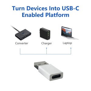USB C型快速2.0充电器适配器连接器USB到USB-C适配器 - Product Image 3