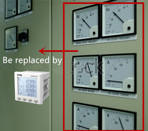 <strong>3</strong> <strong>Phase</strong> Multifunction Analog <strong>Output</strong> Electric Power Meter Digital - Product Image 5