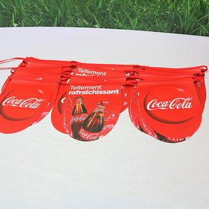Recién llegado, los mejores precios, publicidad promocional decorativa, tela de poliéster, banderín triangular impreso, banderín, banderín, bandera - Product Image 4